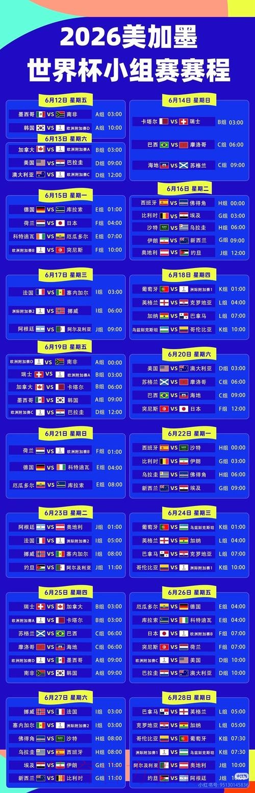 2026世界杯直播平台几点开始